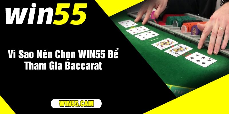 Vì Sao Nên Chọn WIN55 Để Tham Gia Baccarat